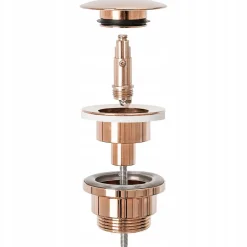 Bonde de lavabo universel REA Clic-Clac Rose Gold