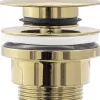 Bonde de lavabo universel REA Clic-Clac Gold