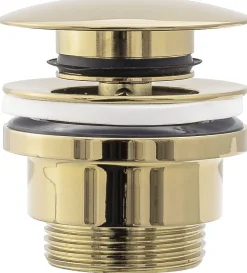 Bonde de lavabo universel REA Clic-Clac Gold