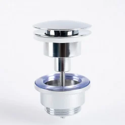 Bonde de vidage lavabo POP-UP Chromé G 1-1/4