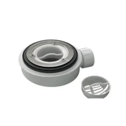 Bonde extra-plate horizontale Sanycces diam90 mm pour receveur de douche