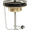 Bonde laiton pour évier grès, diamètre 60 mm - Valentin