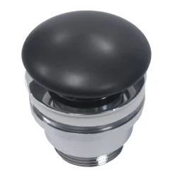 Bonde lavabo clic-clac 3 coloris pour vasques Sanycces Blanc brillant