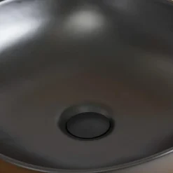 Bonde lavabo sans trop plein, clic-clac, noir