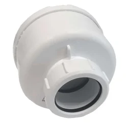 Bonde siphon universelle diam. 90 mm à évacuation verticale pour receveur de douche, sortie en 40 mm ou 50 mm McAlpine