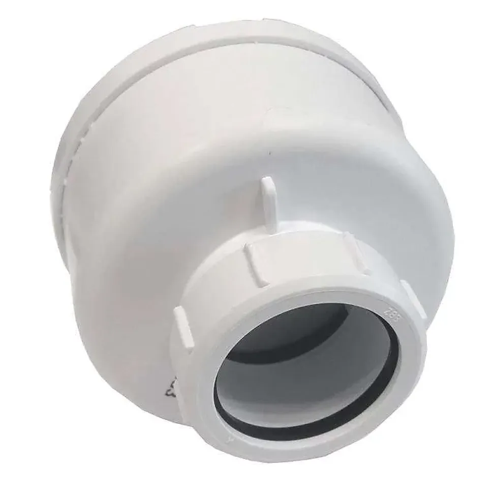Bonde siphon universelle diam. 90 mm à évacuation verticale pour receveur de douche, sortie en 40 mm ou 50 mm McAlpine