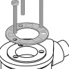 Bonde Tempoplex Plus pour receveur de douche Squaro Infinity
