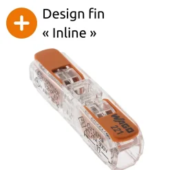 Borne à leviers Wago S221 In Line 4mm² (à l'unité)
