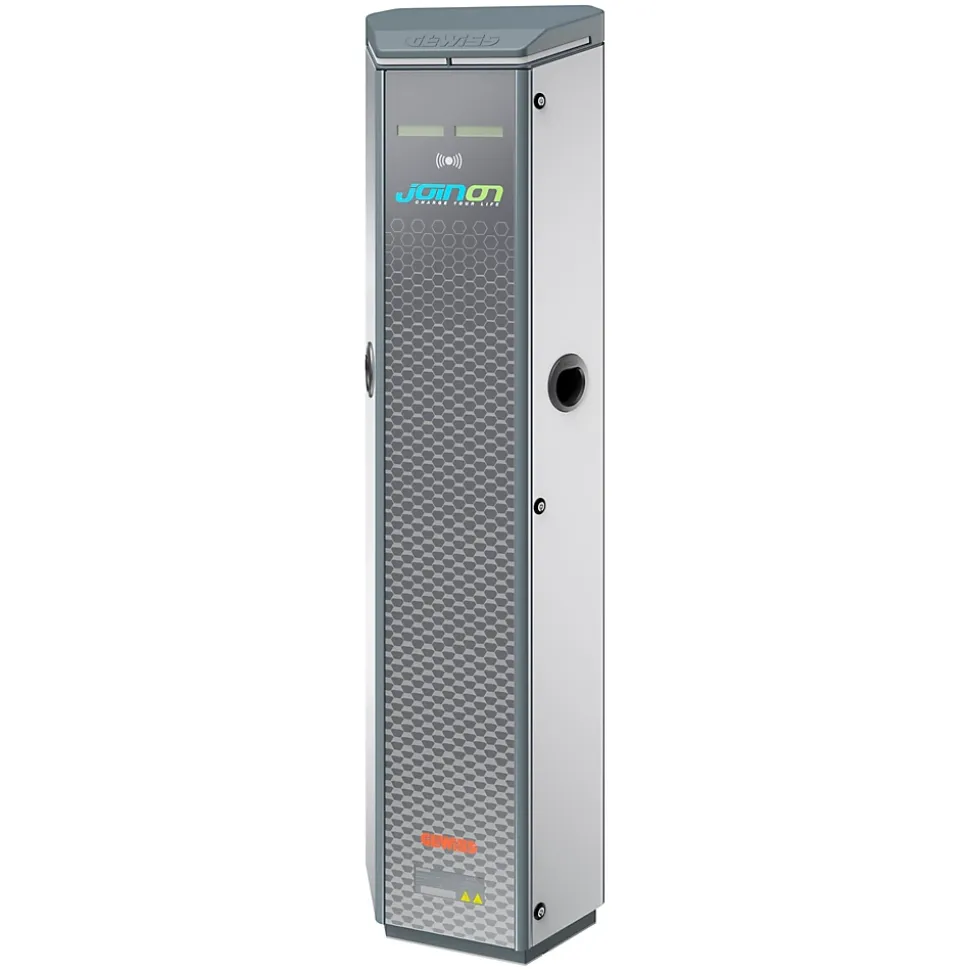 Borne colonne I-ON RFID 4G + Ethernet 2 x 22 kW Type 2S Compteur MID IP55 - GEWISS - GWJ1003W