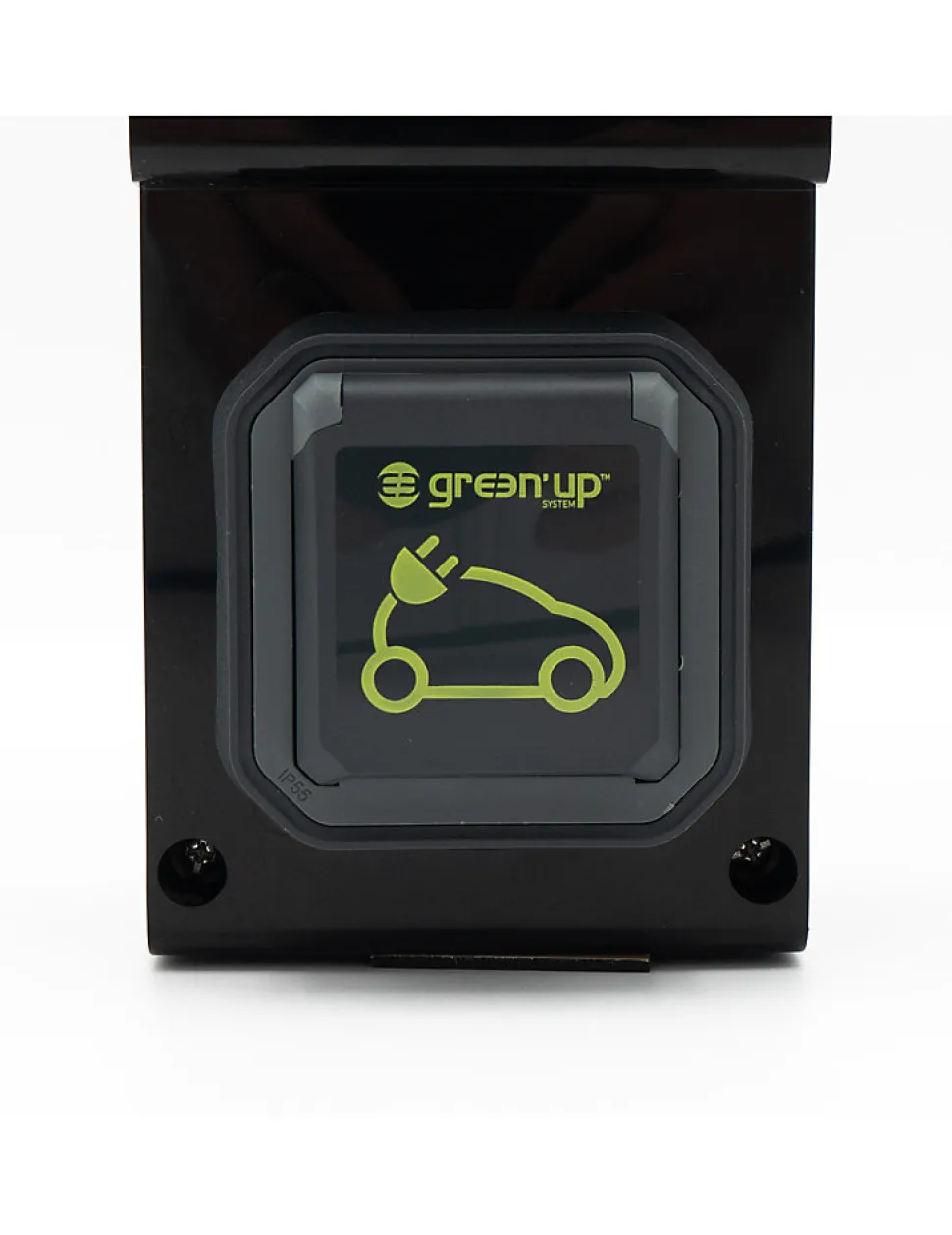Borne De Recharge Avec Horloge équipée D'une Prise Green'up Complète Avec Protections