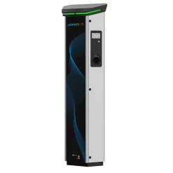 Borne de recharge colonne I-ON EVO RFID avec compteur MID 2 x 22 kW - Type 2S - TIC - IP55 - GEWISS - GWJ1504TF
