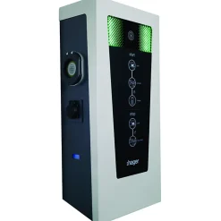 Borne de recharge double pour voiture électrique Witty Park OCPP 7.4 kW avec RFID - HAGER - XEV600C