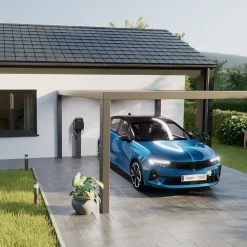 Borne de recharge pour voiture électrique Witty One 7 kW avec TIC. RFID et Bluetooth - HAGER - XVR107STI