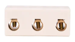 Borne stéatite tripolaire 6 à 16mm² - Zenitech