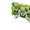 Bornes de jonction RAPIDE Wago 4 mm VERT-JAUNE
