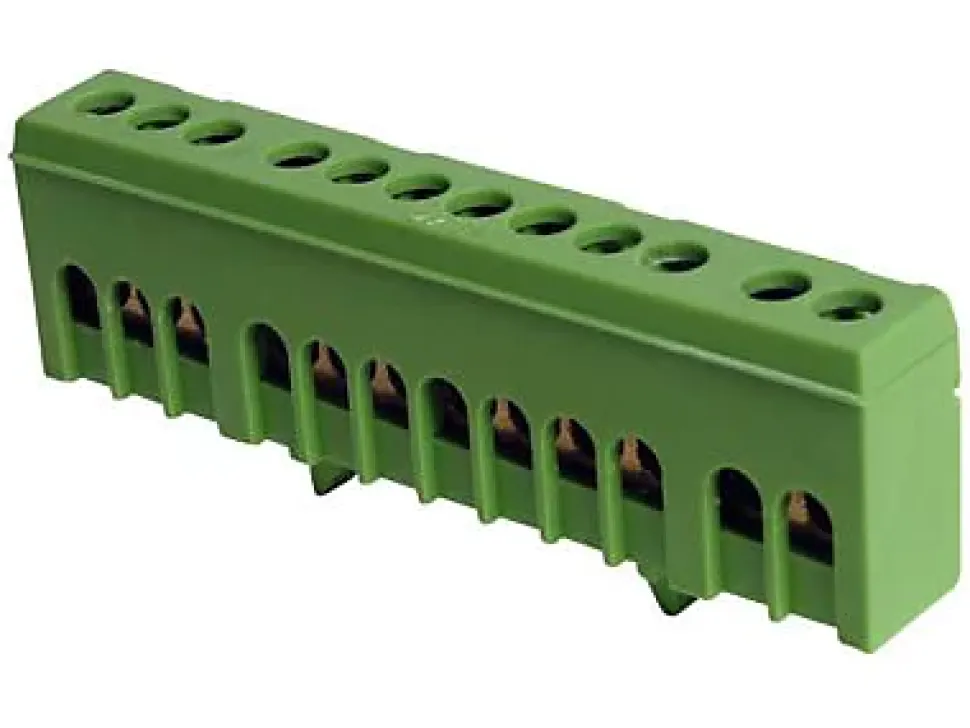 Bornier modulaire terre 12 points Zenitech