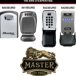 Boîte à clé sécurisée Master Lock Select Access à combinaison programmable