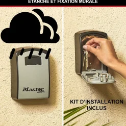 Boîte à clé sécurisée Master Lock Select Access à combinaison programmable