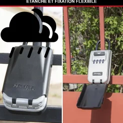 Boîte à clés MASTERLOCK avec anse - Rétroéclairé - 5424EURD