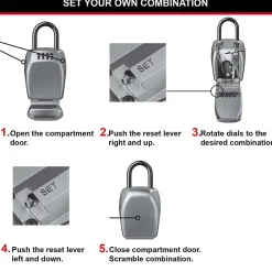 Boîte à clés sécurisée à anse Master Lock Select Access