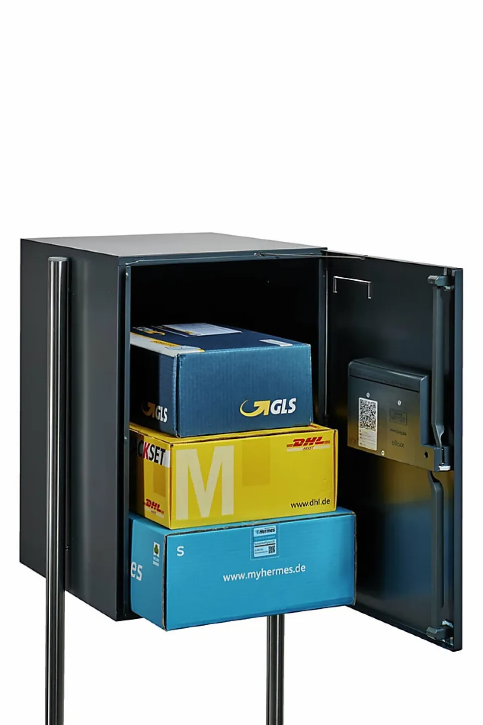 Boîte à colis électronique Burg Wächter grise 98L
