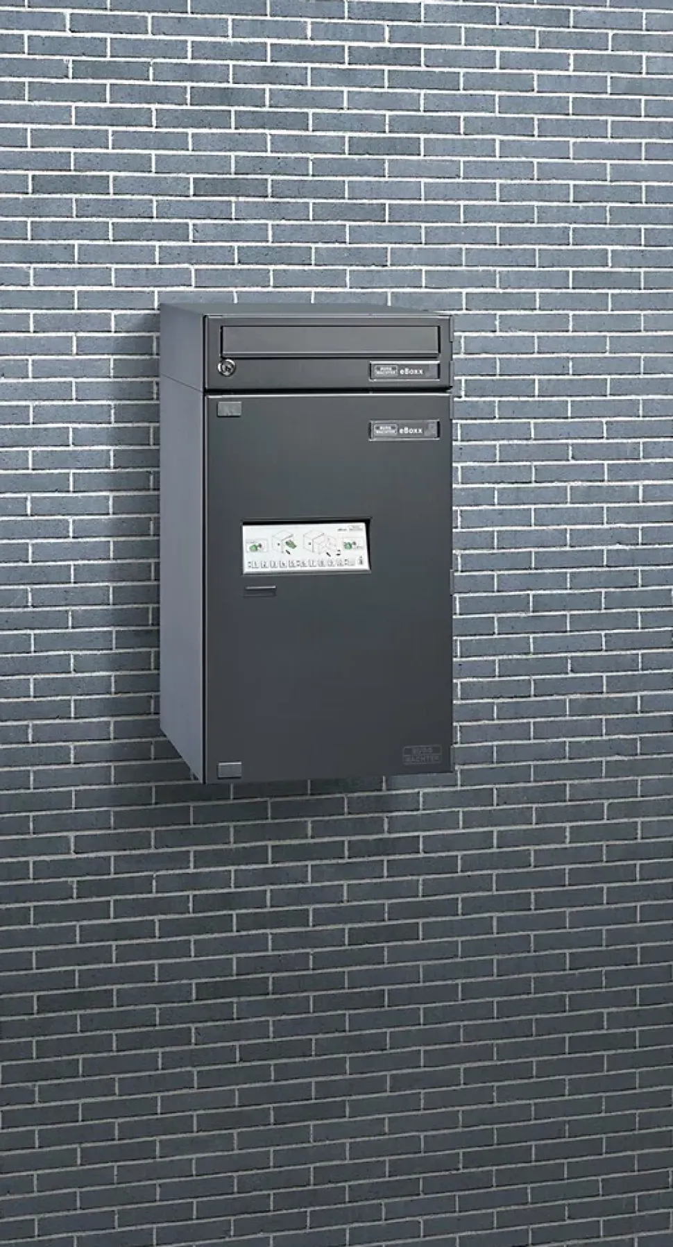 Boîte à colis électronique Burg Wächter grise 98L