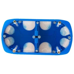 Boîte 2 postes No Air multimatériaux Ø67 x P.40 mm