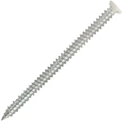 Boîte 100 vis béton fixation directe 7.5x92 mm SCELL-IT Tête fraisée blanche Torx T30 VFD75092F