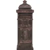 Boîte aux lettres à pilier Aluminium Vintage Bronze antirouille
