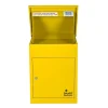 Boîte aux lettres 1 porte Boîte à colis SMART PARCEL BOX Jaune en acier