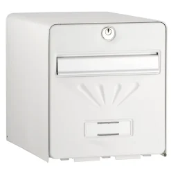 Boîte aux lettres 1 porte Balnéaire Blanche Burg-Wachter