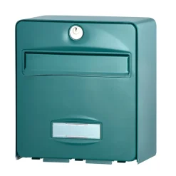 Boîte aux lettres 1 porte Balthazar Verte Burg-Wachter