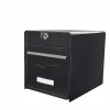 Boîte aux lettres 1 porte Baléo Noire Burg-Wachter