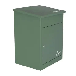 Boîte aux lettres 1 porte Boîte à colis SMART PARCEL BOX Verte en acier