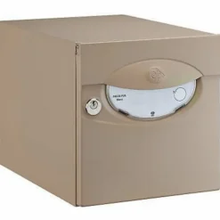 Boîte aux lettres 1 porte Decayeux Iguane Latté Ral 1019