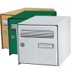 Boîte aux lettres 1 porte Diall Blanc