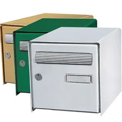 Boîte aux lettres 1 porte Diall Blanc