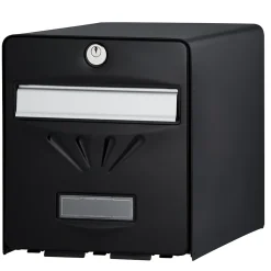 Boîte aux lettres 2 portes Balnéaire Noire Burg-Wachter