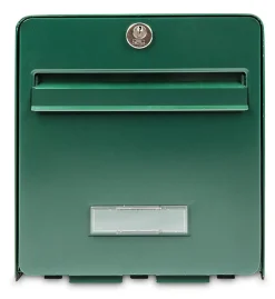 Boîte aux lettres 2 portes Favor Verte Burg-Wachter