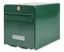 Boîte aux lettres 2 portes Favor Verte Burg-Wachter