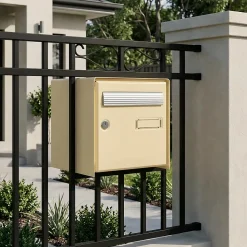 Boîte aux lettres 2 portes Diall Beige
