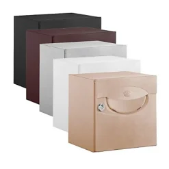 Boîte aux lettres demi profondeur Decayeux Iguane Beige Ral 1016