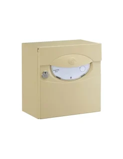 Boîte aux lettres demi profondeur Decayeux Iguane Beige Ral 1016