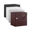 Boîte aux lettres demi profondeur Decayeux Iguane Aubergine Ral 3007