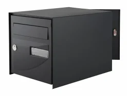 Boîte aux lettres double face Decayeux Probat gris RAL 7021