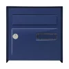 Boîte aux lettres double face Decayeux Probat bleu RAL 5003