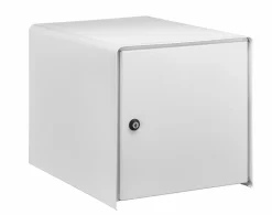 Boîte aux lettres double face Decayeux Probat blanc