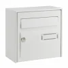 Boîte aux lettres simple face compacte Decayeux Probat blanc