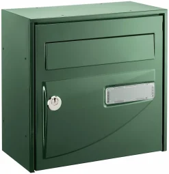 Boîte aux lettres simple face compacte Decayeux Probat vert