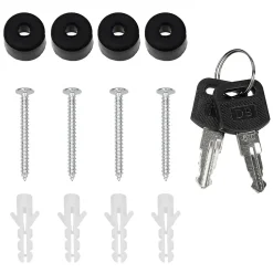 Boîte aux lettres sur une pied argent boîte postale anthracite moderne 37x11 cm